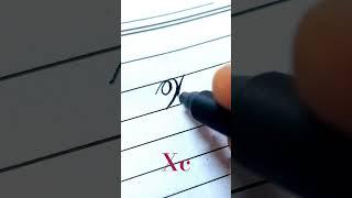Capital and Small (Xc) #shortvideo #shorts #how  #viral #handwriting #penmanship #english #reels