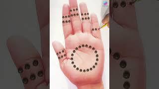 2 Easy Beautiful Arabic mehndi design