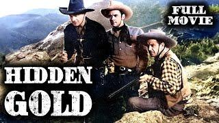 HIDDEN GOLD | William Boyd | Full Western Movie | English | Wild West | Free Movie