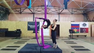 Aerial silks воздушные полотна