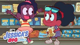 Grocery Store Buddies  | Jessica's Big Little World | Cartoon Network