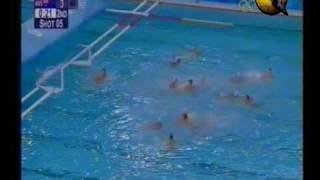 Only 57 great goals OLYMPICS 08 MEN water polo