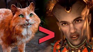 Baldur's Gate 3 animal writing is better than Dragon Age Veilguard companion writing