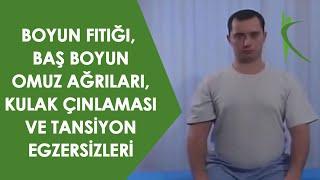 5x1 Egzersiz | Boyun Fıtığı, Baş Boyun Omuz Ağrıları, Kulak Çınlaması ve Tansiyon Egzersizleri