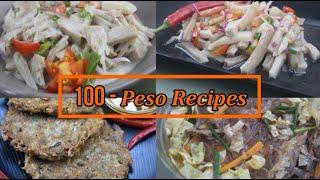 100-PESO RECIPES (Part 2) -  Delish PH