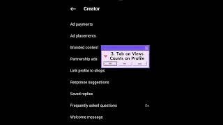 How to Hide/ Unhide instagram reels views on Profile | Quick & easy tutorial #instagram #trending