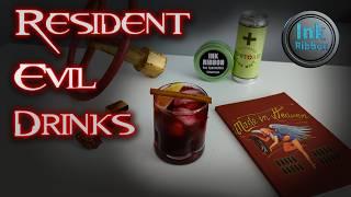 Resident Evil Themed Drinks (Kind of ASMR?)