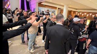 “All That Sh** You Was Talking” Team Rayo Confronts Team Pitbull In Hotel Lobby Esnews Boxing