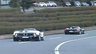 Pagani in Japan filmed on a 26 year old VHS camera