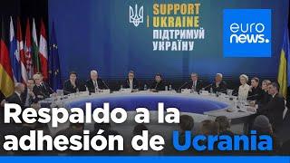 Europa, dispuesta a respaldar la adhesión de Ucrania a la UE para garantizar la seguridad