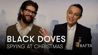 Ben Whishaw & Keira Knightley look back on tight stunts and chilling in cars for Black Doves | BAFTA