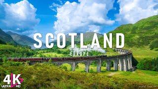 Scotland Nature Relaxing Movie 4K - Meditation Relaxing Music - Wonderful Nature