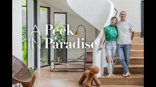 Eco-Friendly Modern Family Home in Bali  | A Peek in Paradise S6 EP3 | Bali Interiors