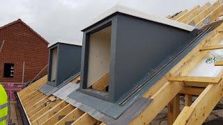 GRP Dormer double insulation by Resin Roofs