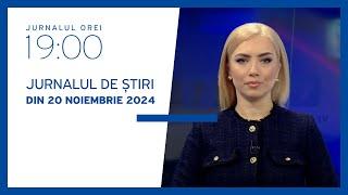 Jurnalul orei 19:00, 20.11.2024