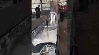 How to galvanize steel parts in a molten zinc bath, amazing 