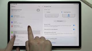 How to Change Navigation Type in SAMSUNG Galaxy Tab S7 FE – Buttons to Gestures