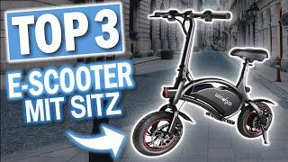 Die besten E-SCOOTER mit SITZ | Top 3 Elektro Scooter mit Sitz