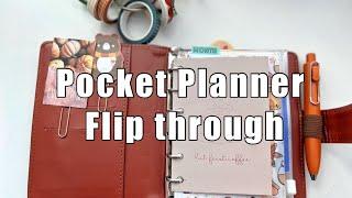 PLANNER FLIP THROUGH | POCKET PLANNER SETUP | FALL PLANNER SETUP