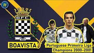 BOAVISTA: Portuguese Primeira Liga CHAMPIONS 2000-2001