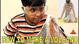 #How to make a Volcano #Vinegar and Baking soda Experiment #Science #grade5  #Volcano Experiments