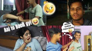 Majak Karna Pda Bhari  ( Hath tootne se bacha  ) Ft.Vishal k vlogs ️