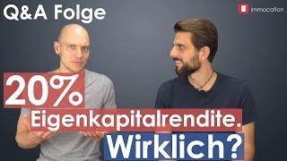 Eigenkapitalrendite beim Immobilien-Kauf: Wie hoch ist sie wirklich? (auch im Vergleich zu Aktien)