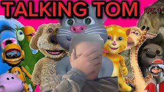 Ги изиграв СИТЕ Talking Tom ИГРИ - дел 1 (Talking Tom Cat, Talking Ben The Dog...)