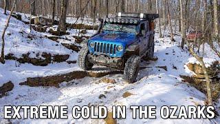 Extreme Cold and Epic Snow Overlanding in the Ozarks