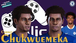 How to Create Carney Chukwuemeka Chelsea Face Build PES 2021 | NisNiz Channel