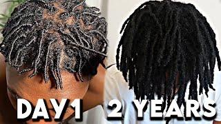 2 Year Visual Locs Journey | 1 - 24 Months Starter Locs Journey (Dreadlocks Journey)