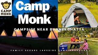 Camp Monk Bannerghatta I Lake side Camping near Bangalore I Glamping, Campervan & Container Stay