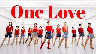 One Love LINEDANCE/월요반 성신여대역 10~12시/쉬운중급라인댄스/Choreo:Joshua Talbot/라인댄스배우는곳 010-5469-9632 민정희