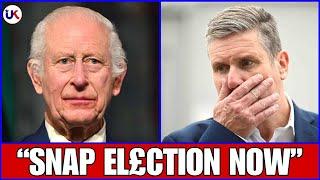 1 MIN AGO: Starmer In TEARS As King Charles To CALL For A Snap EL£CTION Thanks To Boris Johnson