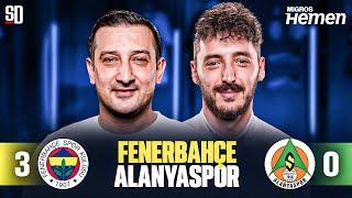 "TÜRKİYE'YE GELMİŞ EN İYİ 8 NUMARA" | Fenerbahçe 3-0 Alanya, Tadic, Dzeko, Fred, Amrabat, Mourinho