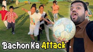 Bachon Ka Ball Le Kar Bhag Geya  | YouTubers Ki Iftari 