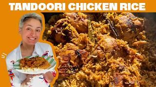 TANDOORI CHICKEN RICE - a delicious healthy ONE POT meal!