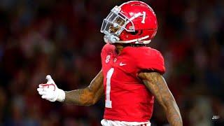 Fastest WR in College Football  || Alabama WR Jameson Williams 2021 Highlights ᴴᴰ