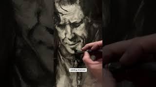See the Blood, Sweat, & Tears in this Charcoal Drawing of Sweeney Todd