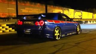 SKYLINE GT-R R34 V SPEC-II FROM HELL !! "NUR EDITION"