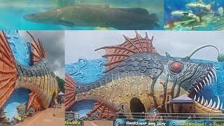 lokaranjan aqua world mysuru/ underwater tunnel aquarium/zoo road