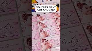 VOUCHER PRINT AND BIND Contact us on FB IVEM Digital Printing Services for inquiries. #shorts