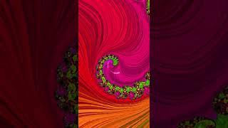 #trippy #psychedelicart #shorts Psychedelic Fractal Animation: Mesmerizing Color Morphs