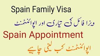 Spain Family Reunion Visa Documents And Family Reunion Appointments Date