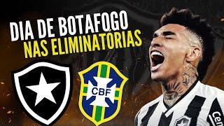 DIA DE BOTAFOGO NAS ELIMINATÓRIAS DA COPA DO MUNDO | UÓ EM CAMPANHA PARA DESQUALIFICAR ROGATTO