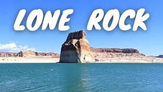 Lone Rock - Lake Powell Beach & Awesome Camping