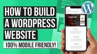 How to Build a Website from Scratch with WordPress (Step By Step)