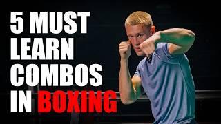 5 Combos Every Beginner Boxer NEEDS to learn (with or without a heavy bag)