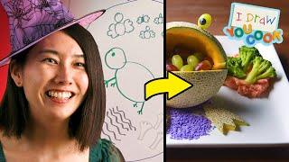 Can These Chefs Turn This Witch Drawing Into A Real Dish? • Tasty