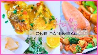 Healthy ONE PAN MEAL | HEALTHY Dinner Ideas | MEAL PREP FOR FAMILY OF 7